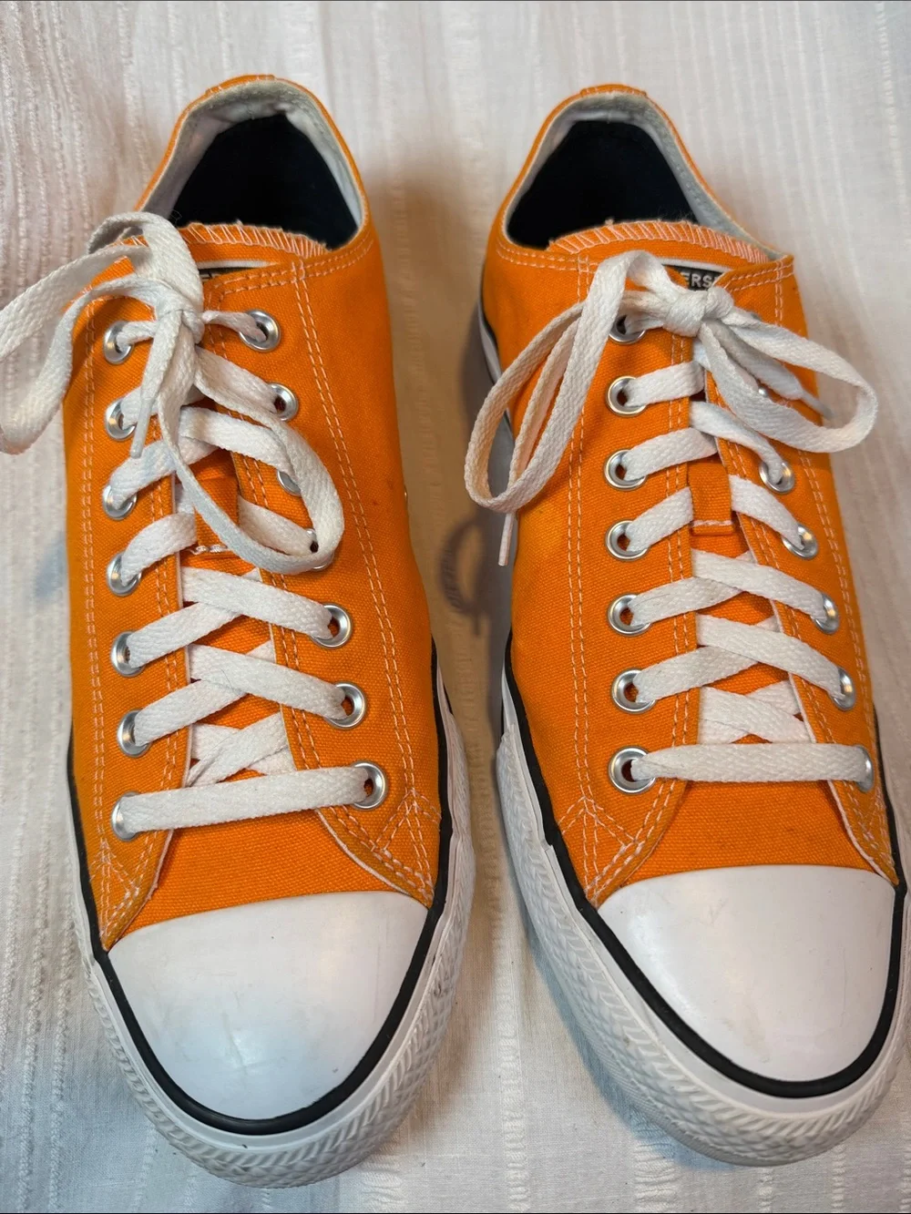 Converse Chuck Taylor All Star OX Pumpkin Orange Low-Top Canvas Sneakers Unisex